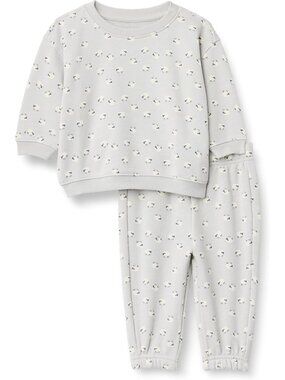 Cozy Unisex Toddler & Baby Sweatshirt and Sweatpant Set - Soft, Stylish Outfit